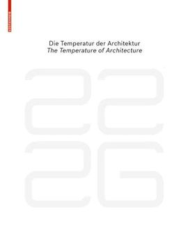 portada Be 2226 die Temperatur der Architektur / the Temperature of Architecture (in German)