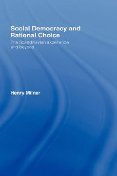 portada social democracy and rational choice (en Inglés)
