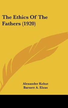 portada the ethics of the fathers (1920) (in English)