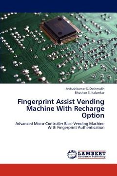 portada fingerprint assist vending machine with recharge option (en Inglés)