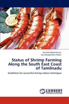 portada status of shrimp farming along the south east coast of tamilnadu (en Inglés)