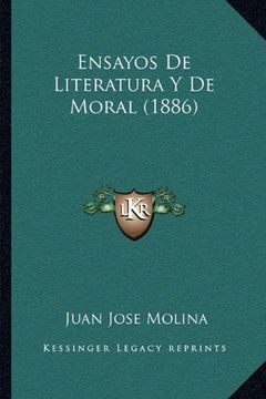 portada Ensayos de Literatura y de Moral (1886)