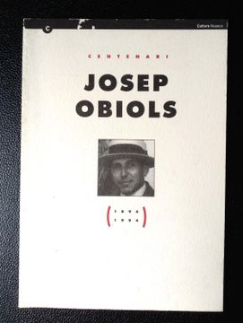 portada Centenari Josep Obiols 1894-1994 (in Catalá)