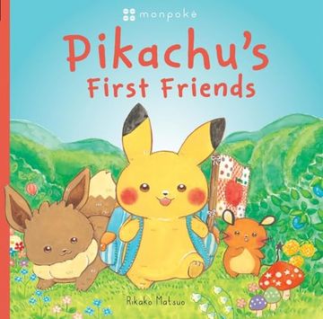 portada Monpoke Picture Book: Pikachu's First Friends (Pb) (Pokemon)