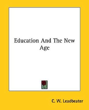 portada education and the new age (en Inglés)