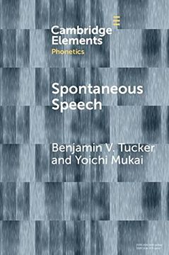 portada Spontaneous Speech (Elements in Phonetics) (en Inglés)