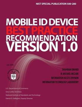 portada Mobile ID Device Best Practice Recommendation Version 1.0 (en Inglés)