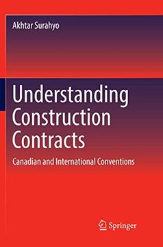 portada Understanding Construction Contracts: Canadian and International Conventions (en Inglés)