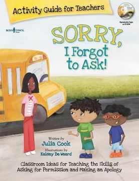 portada sorry, i forgot to ask! activity guide for teachers (in English)