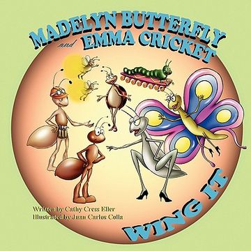 portada madelyn butterfly and emma cricket wing it (en Inglés)