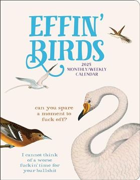 portada Effin' Birds 12-Month 2025 Monthly