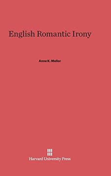 portada English Romantic Irony (en Inglés)