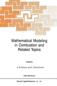portada Mathematical Modeling in Combustion and Related Topics (in English)