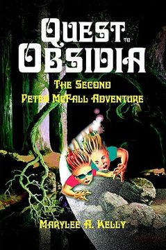 portada quest to obsidia: the second peter mcfall adventure (en Inglés)