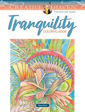 portada Creative Haven Tranquility Coloring Book (in English)