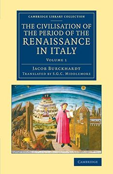 portada The Civilisation of the Period of the Renaissance in Italy 2 Volume Set: The Civilisation of the Period of the Renaissance in Italy - Volume. Library Collection - European History) (en Inglés)
