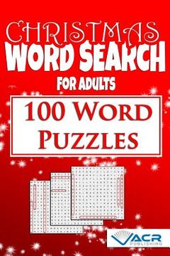 portada Christmas Word Seach: 100 Word Puzzles (en Inglés)