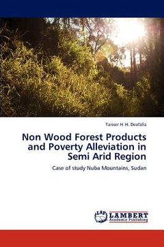 portada non wood forest products and poverty alleviation in semi arid region (en Inglés)