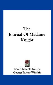 portada the journal of madame knight (en Inglés)