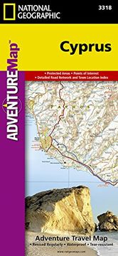 portada Cyprus: Travel Maps International Adventure Map (en Inglés)