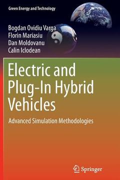 portada Electric and Plug-In Hybrid Vehicles: Advanced Simulation Methodologies (in English)