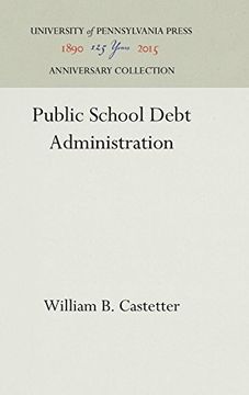 portada Public School Debt Administration (en Inglés)