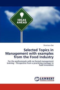 portada selected topics in management with examples from the food industry (in English)