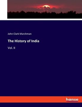 portada The History of India: Vol. II (en Inglés)
