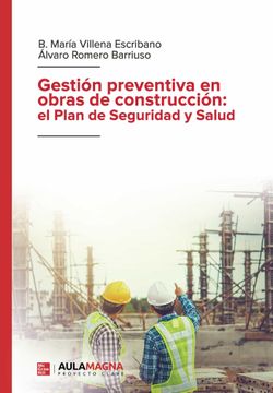 portada Gestion Preventiva en Obras de Construccion: El Plan de Seguridad y Salud (in Spanish)