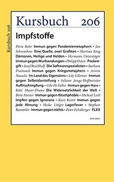 portada Kursbuch 206: Impfstoffe. (en Alemán)