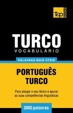portada Vocabulário Português-Turco - 3000 palavras mais úteis (in Portuguese)