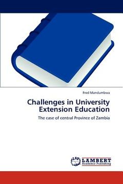 portada challenges in university extension education (en Inglés)