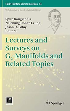 portada Lectures and Surveys on G2-Manifolds and Related Topics: 84 (Fields Institute Communications) (en Inglés)