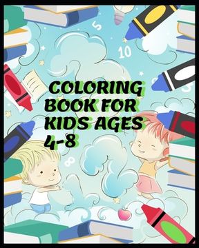 portada Coloring Book for Kids Ages 4-8: Kids Coloring Book (en Inglés)