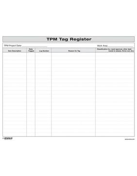 portada Tpm tag Register: Tpm tag Register (en Inglés)