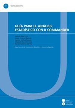 portada Guía Para el Análisis Estadístico con r Commander (in Spanish)