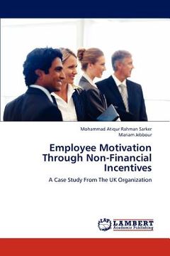 portada employee motivation through non-financial incentives (en Inglés)