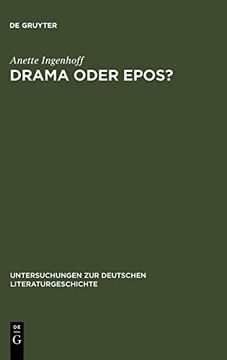 portada Drama Oder Epos? (en Alemán)