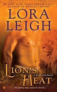 portada Lion's Heat (a Novel of the Breeds) (in English)