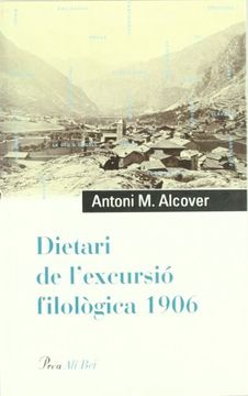 portada dietari de l`excursió filològica 1906 (en Catalá)
