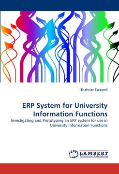 portada erp system for university information functions (en Inglés)