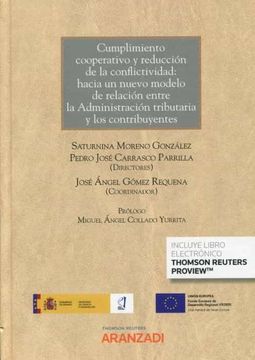 portada Cumplimiento Cooperativo y Reduccion de la Conflictividad: (in Spanish)