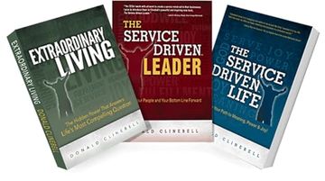 portada The Service Driven Trilogy: The Service Driven Leader, the Service Driven Life and Extraordinary Living (en Inglés)