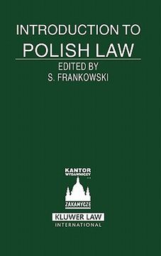 portada introduction to polish law (en Inglés)