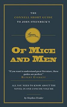 portada The Connell Short Guide to John Steinbeck's of Mice and Men