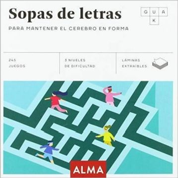 portada Sopas de Letras Para Mantener el Cerebro en Forma (in Spanish)