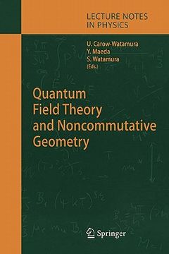 portada quantum field theory and noncommutative geometry (en Inglés)
