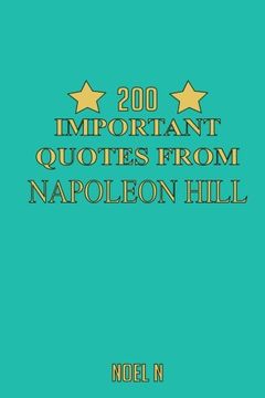 portada 200 Important Quotes From Napoleon Hill
