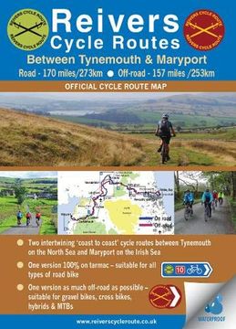 portada Reivers Cycle Routes - on and Off-Road (Waterproof) (en Inglés)