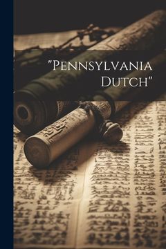 portada "Pennsylvania Dutch" (en Inglés)